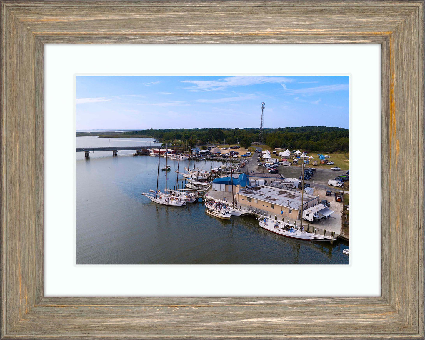 2023 Deal Island Skipjack Races - Preparing to be Blessed -- Digital Print