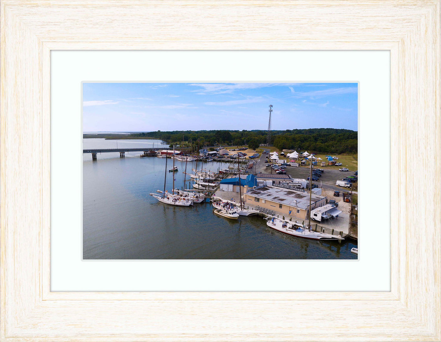 2023 Deal Island Skipjack Races - Preparing to be Blessed -- Digital Print