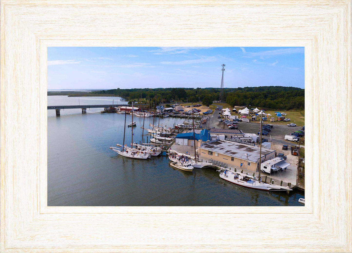 2023 Deal Island Skipjack Races - Preparing to be Blessed -- Digital Print