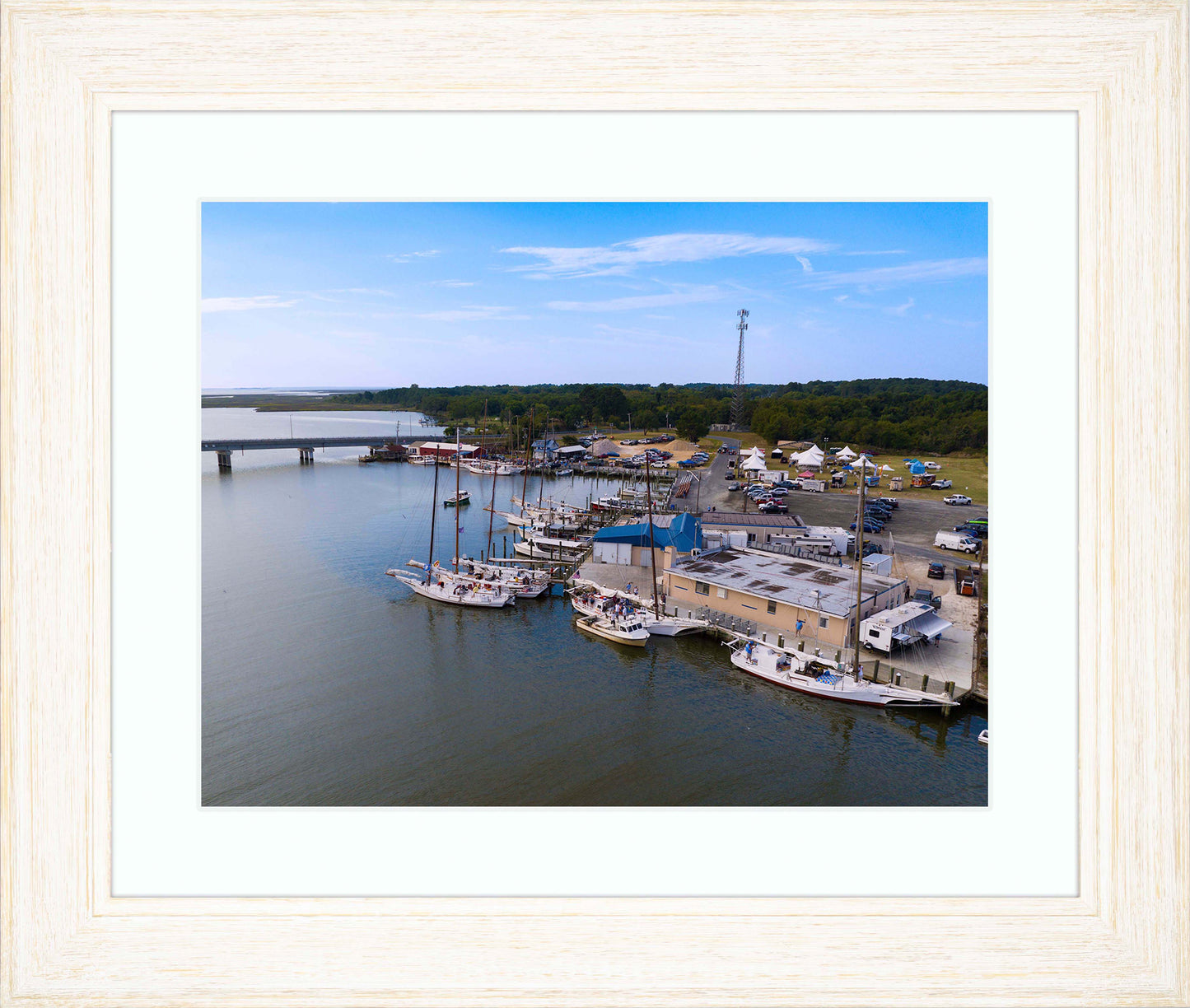 2023 Deal Island Skipjack Races - Preparing to be Blessed -- Digital Print