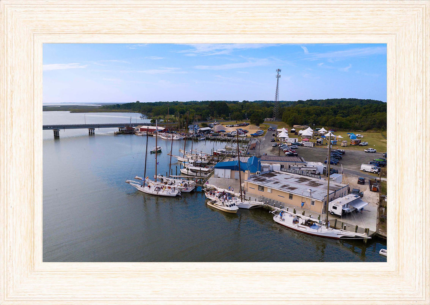 2023 Deal Island Skipjack Races - Preparing to be Blessed -- Digital Print