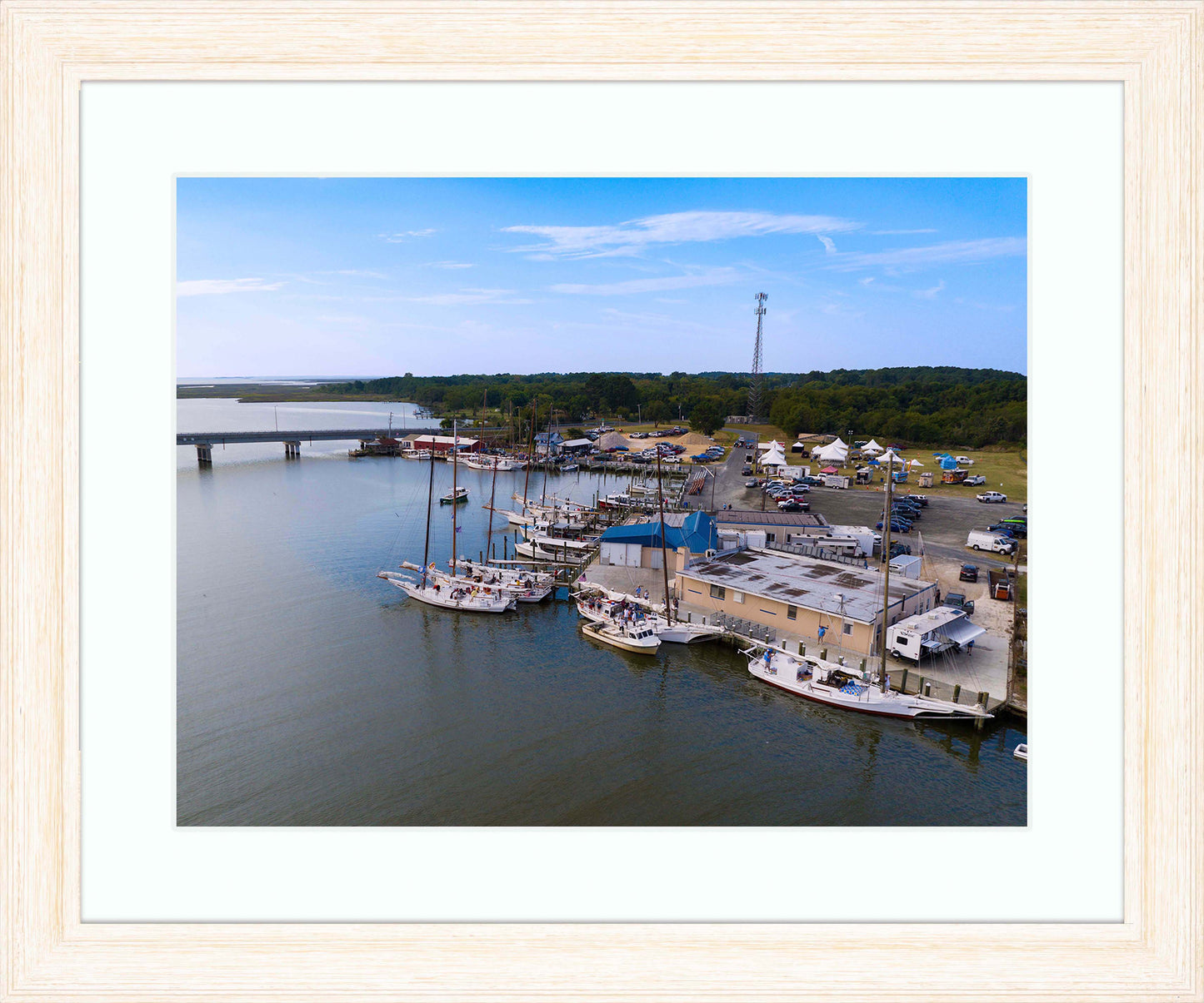 2023 Deal Island Skipjack Races - Preparing to be Blessed -- Digital Print