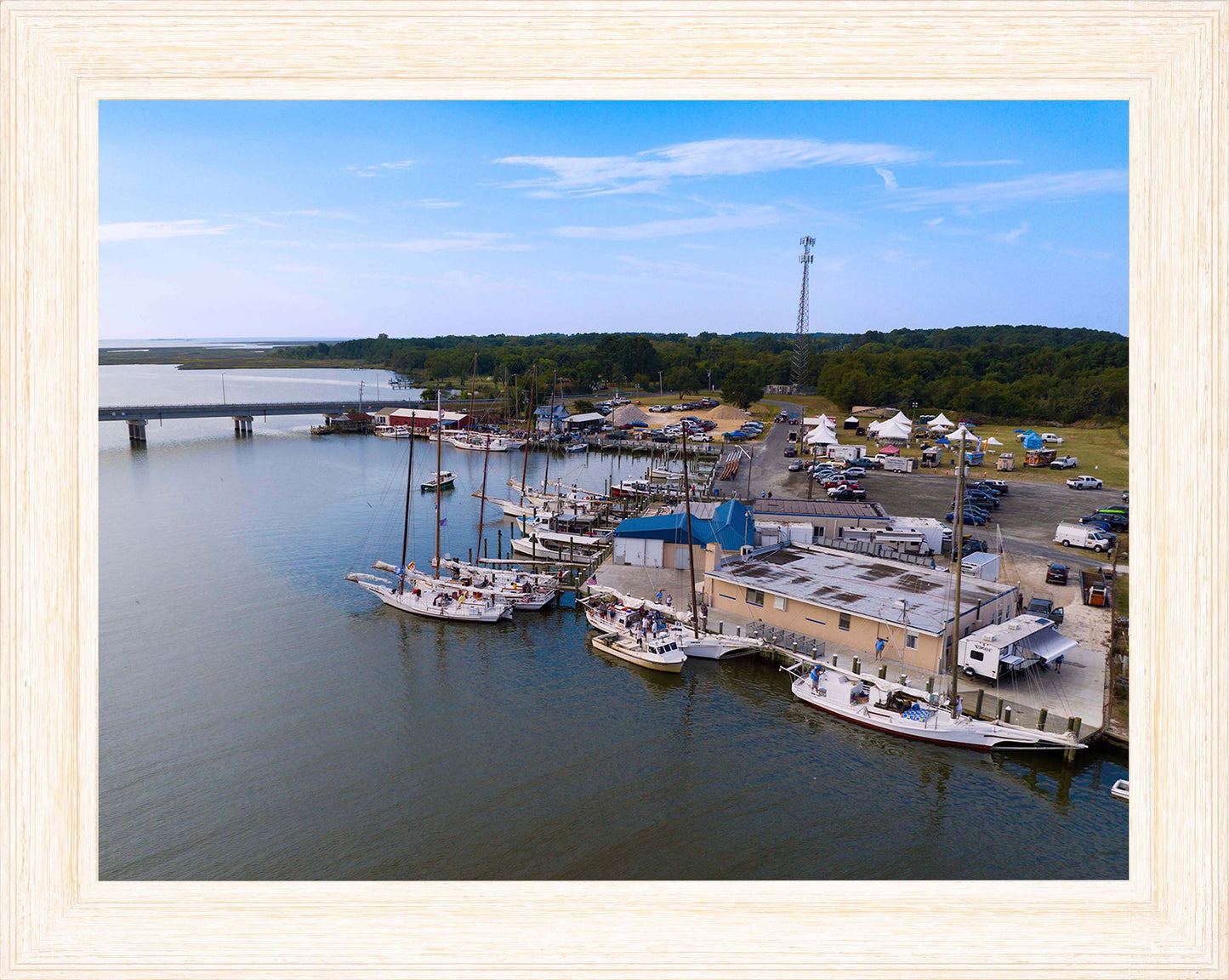 2023 Deal Island Skipjack Races - Preparing to be Blessed -- Digital Print