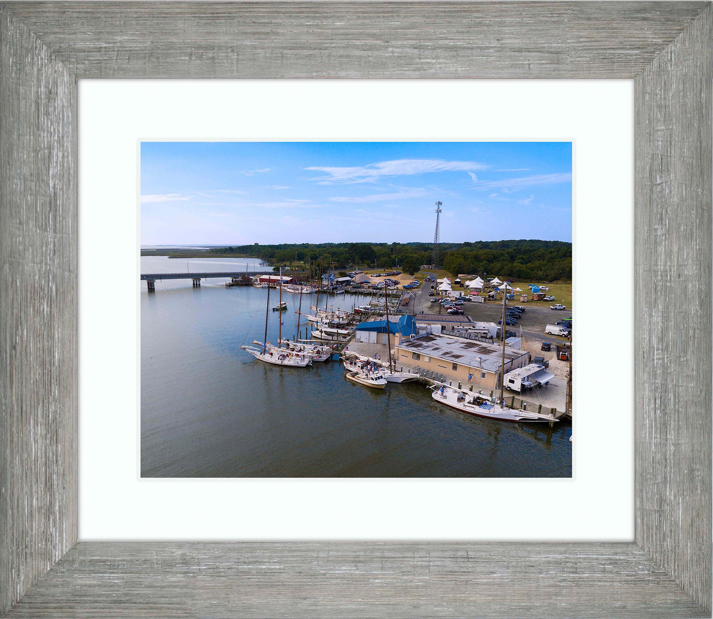 2023 Deal Island Skipjack Races - Preparing to be Blessed -- Digital Print
