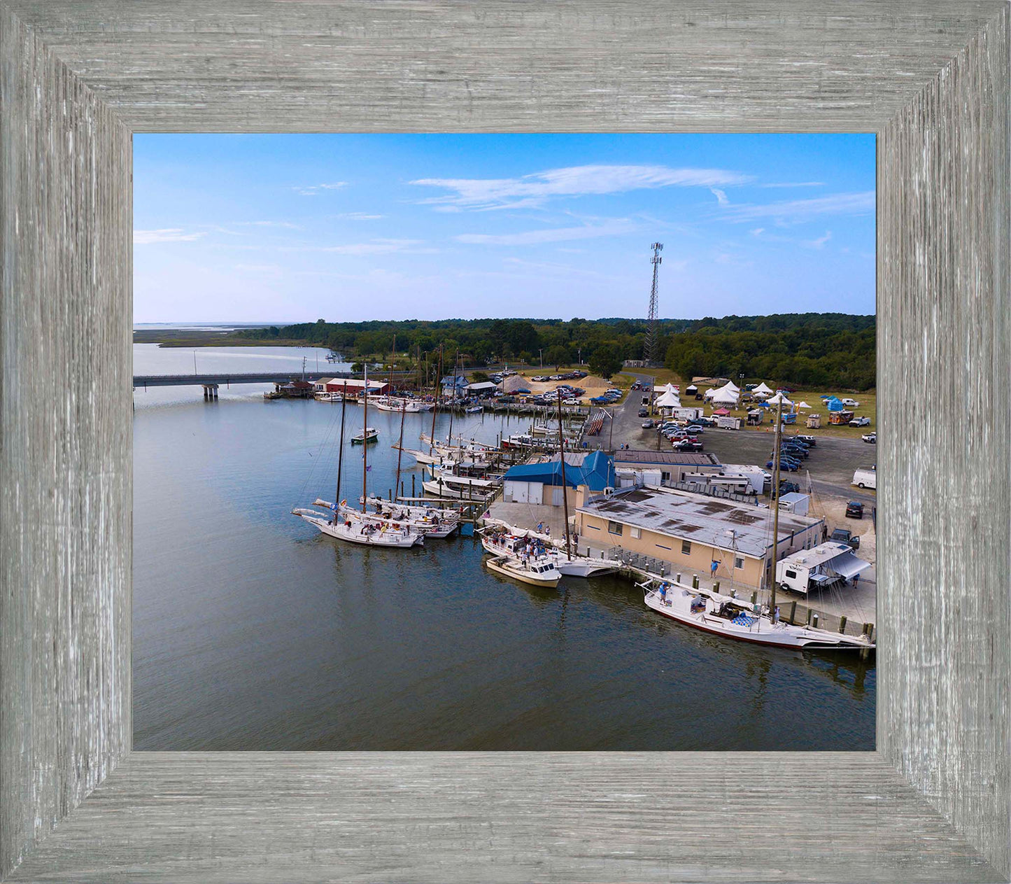 2023 Deal Island Skipjack Races - Preparing to be Blessed -- Digital Print
