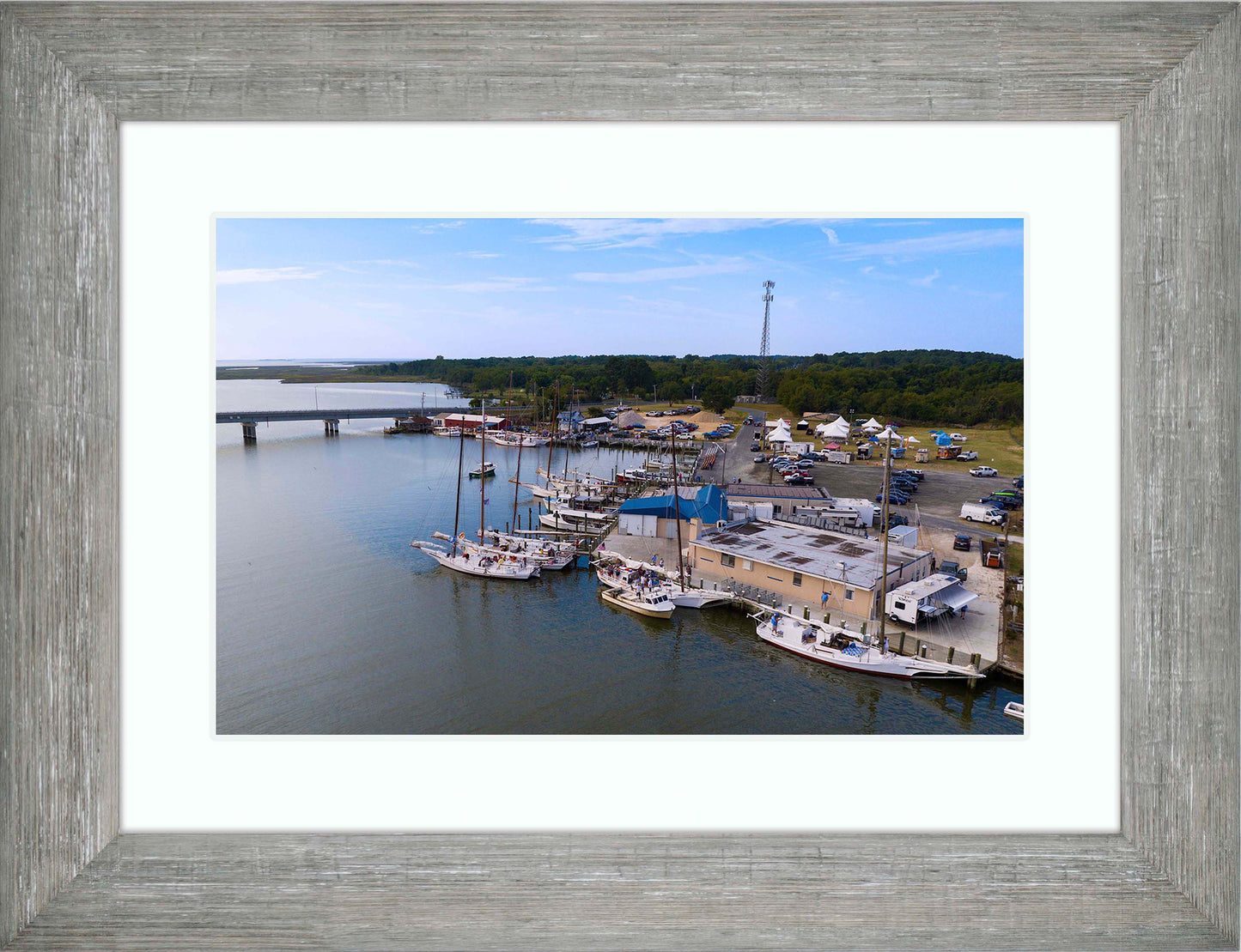 2023 Deal Island Skipjack Races - Preparing to be Blessed -- Digital Print