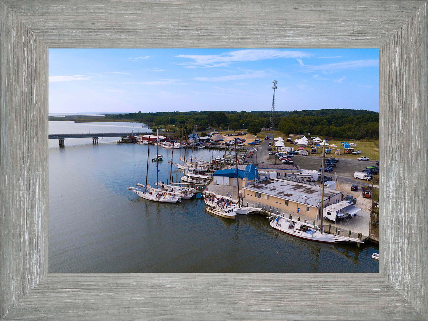2023 Deal Island Skipjack Races - Preparing to be Blessed -- Digital Print