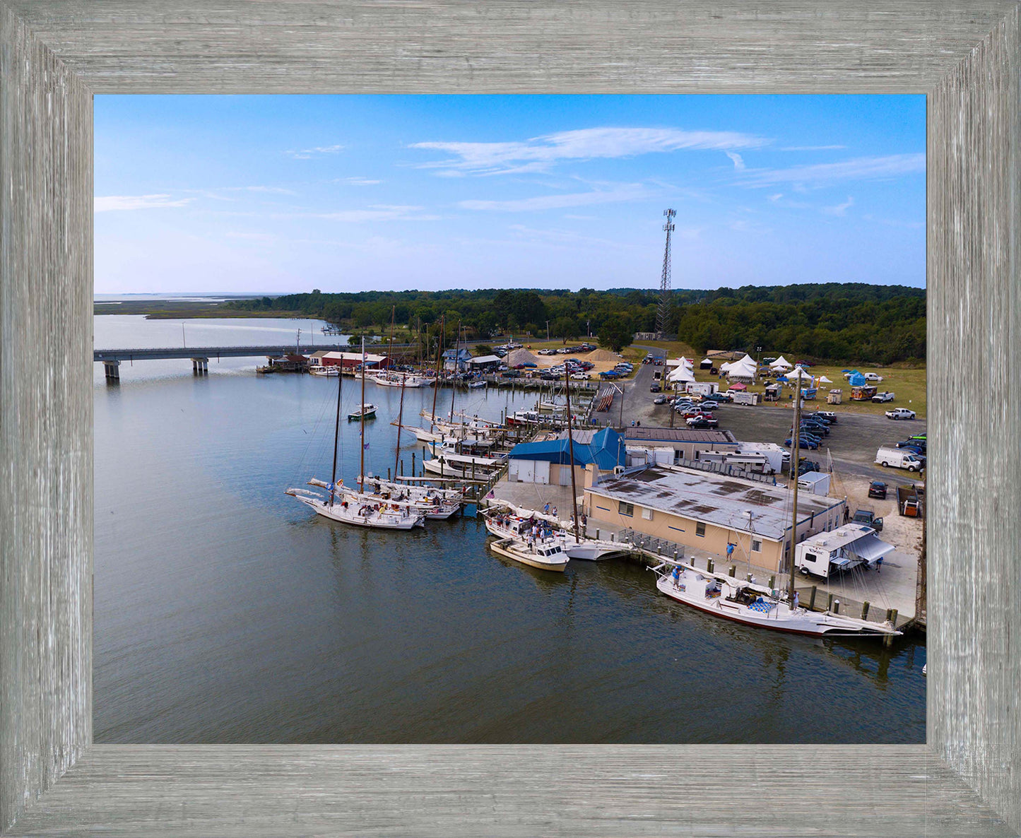 2023 Deal Island Skipjack Races - Preparing to be Blessed -- Digital Print