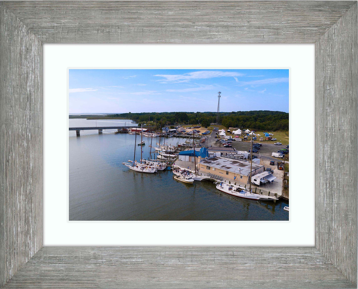 2023 Deal Island Skipjack Races - Preparing to be Blessed -- Digital Print