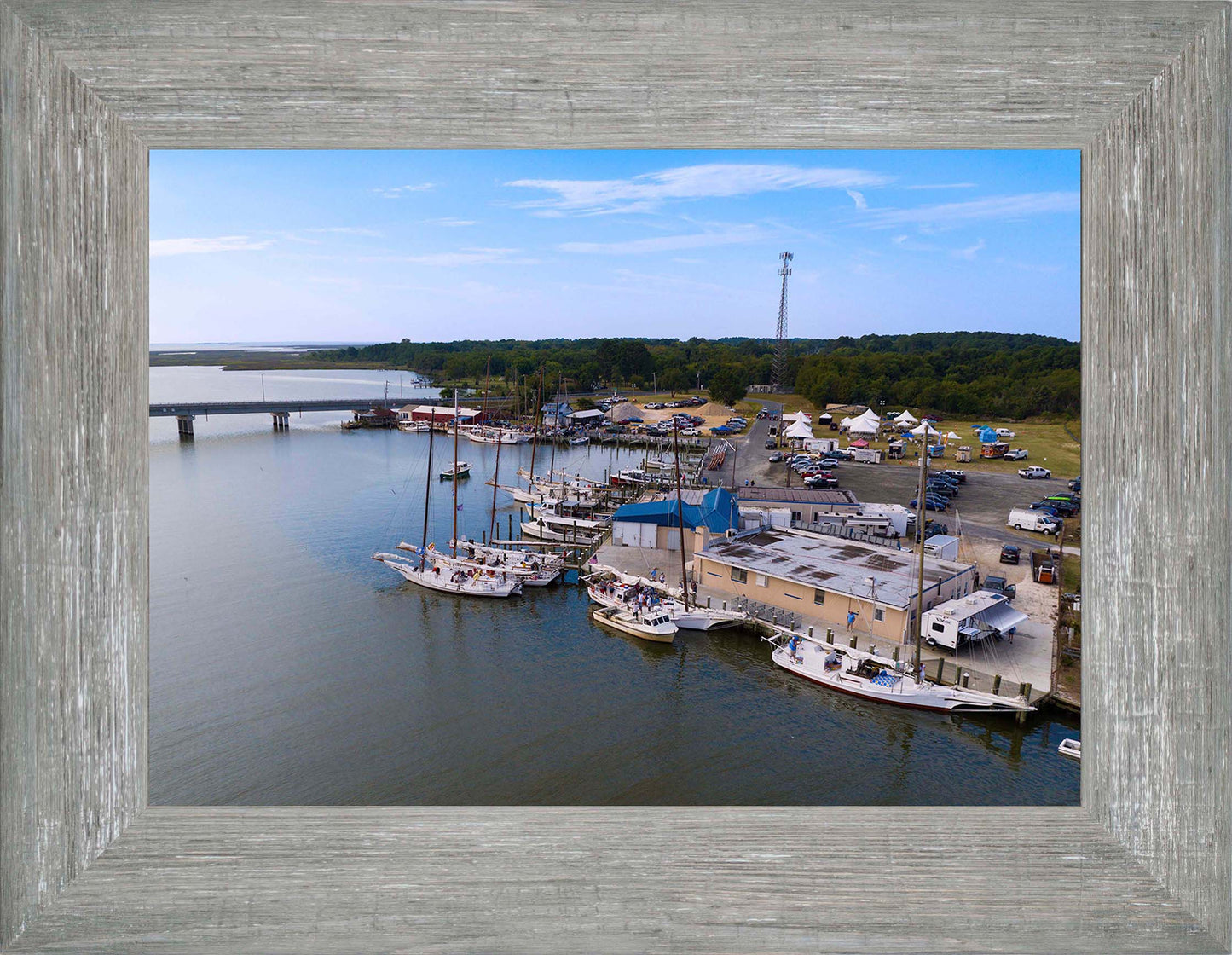 2023 Deal Island Skipjack Races - Preparing to be Blessed -- Digital Print