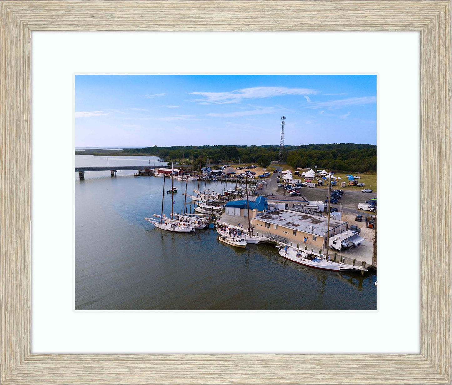2023 Deal Island Skipjack Races - Preparing to be Blessed -- Digital Print