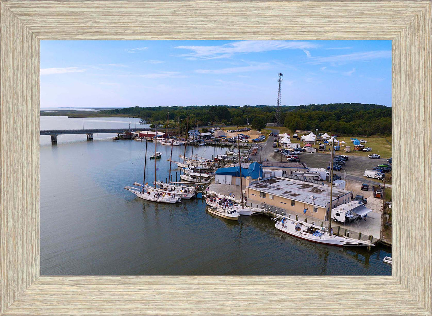 2023 Deal Island Skipjack Races - Preparing to be Blessed -- Digital Print