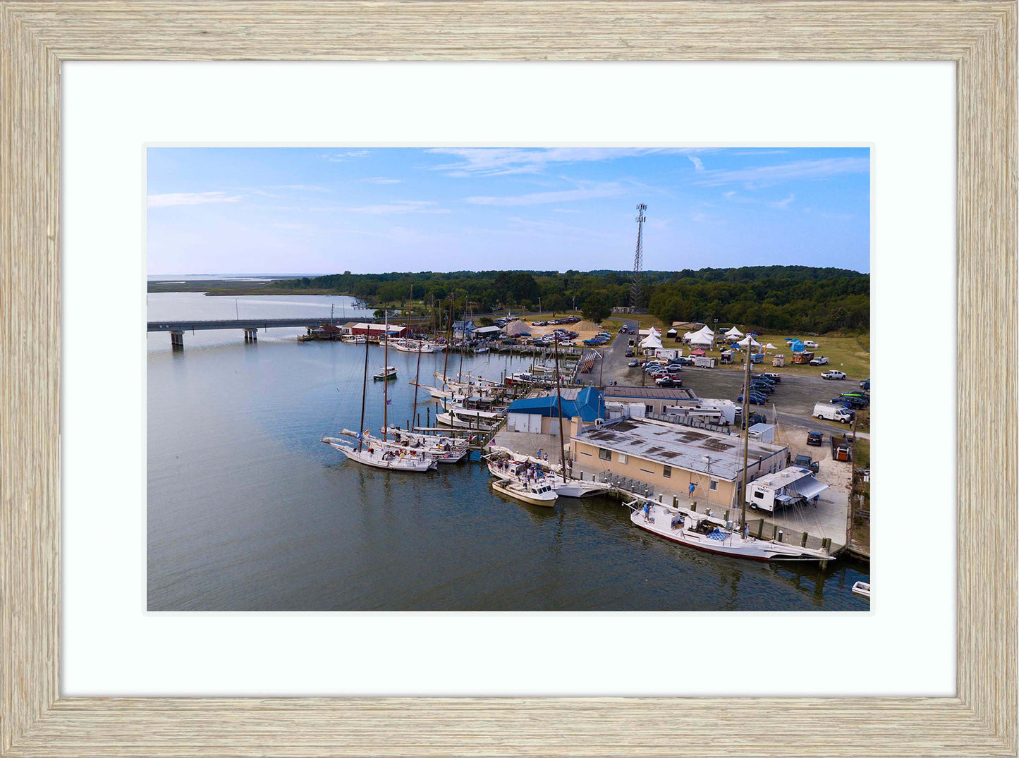 2023 Deal Island Skipjack Races - Preparing to be Blessed -- Digital Print