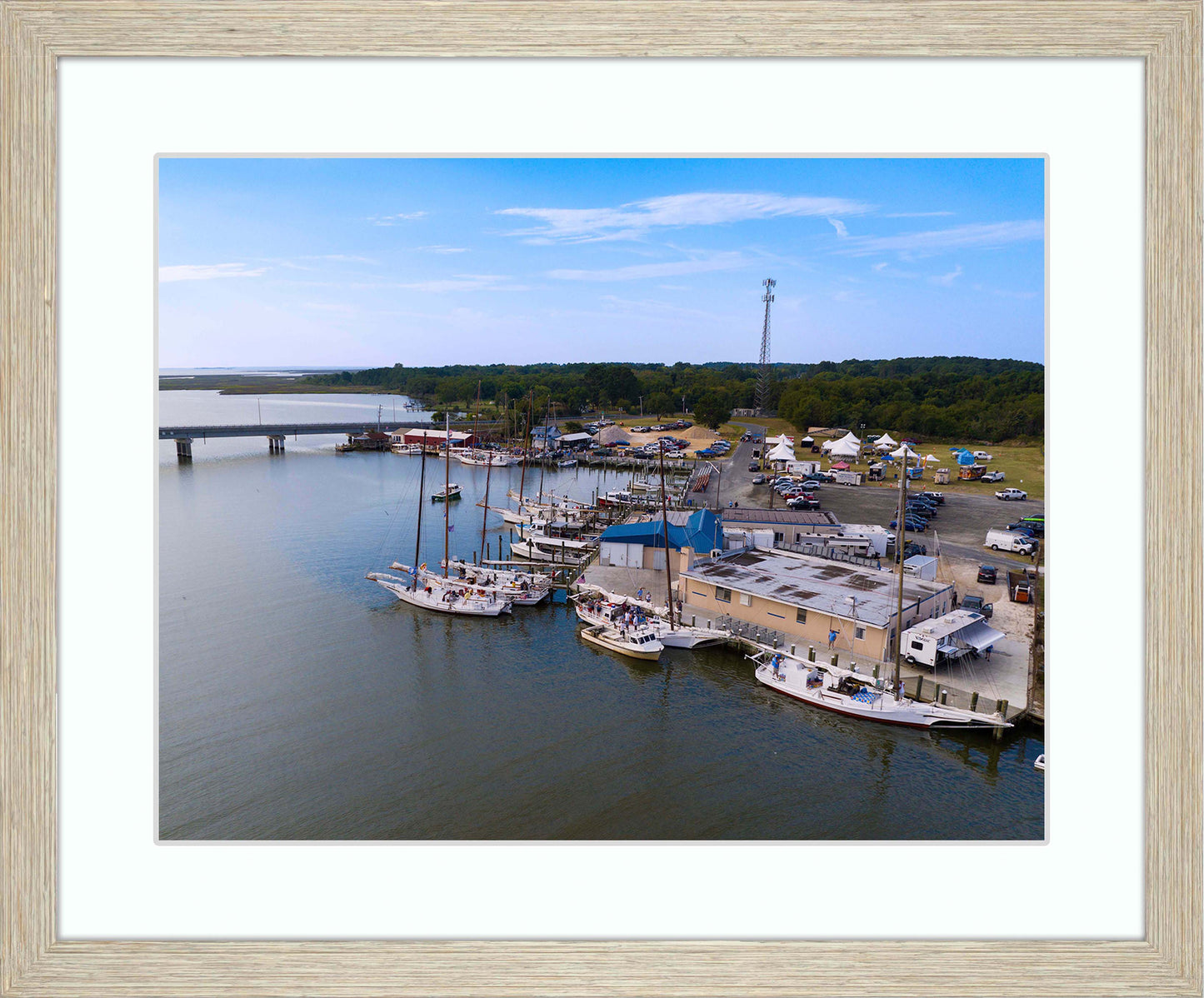 2023 Deal Island Skipjack Races - Preparing to be Blessed -- Digital Print
