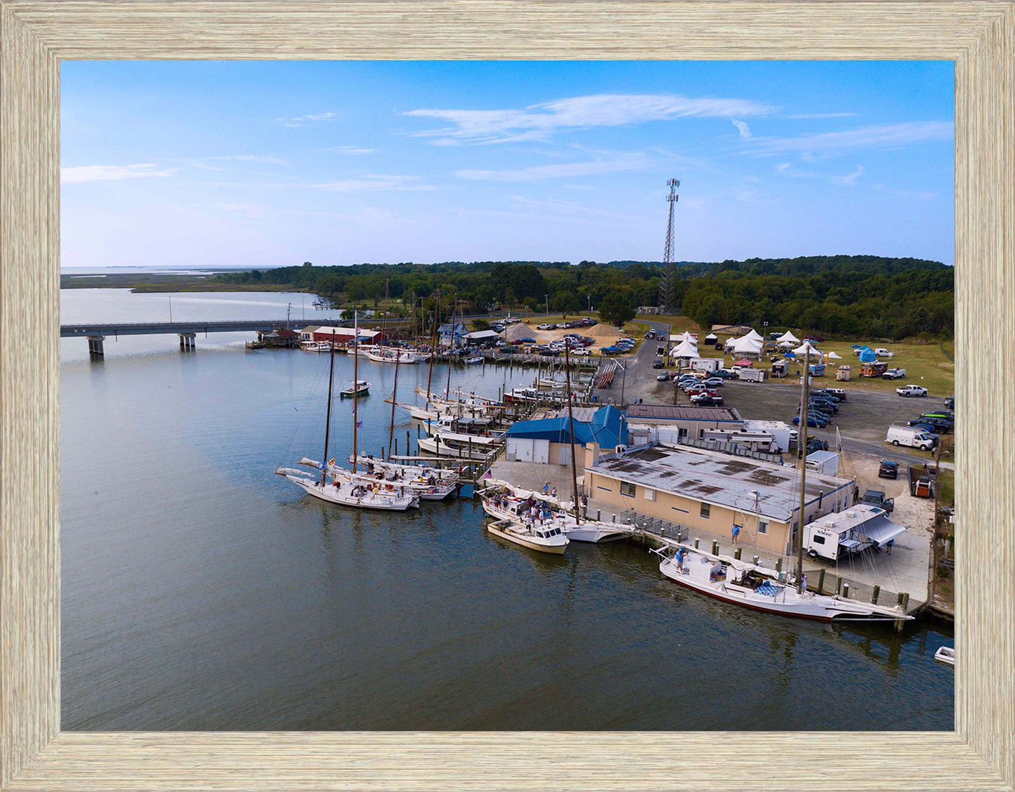2023 Deal Island Skipjack Races - Preparing to be Blessed -- Digital Print