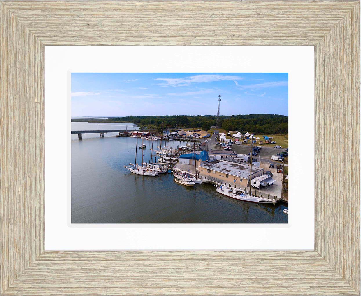 2023 Deal Island Skipjack Races - Preparing to be Blessed -- Digital Print