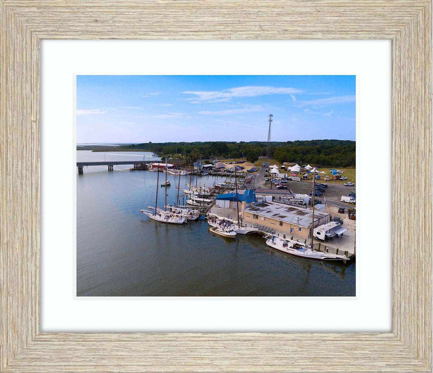 2023 Deal Island Skipjack Races - Preparing to be Blessed -- Digital Print