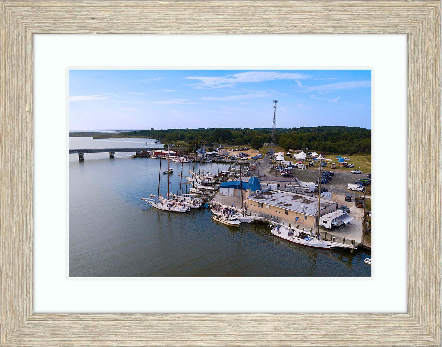 2023 Deal Island Skipjack Races - Preparing to be Blessed -- Digital Print