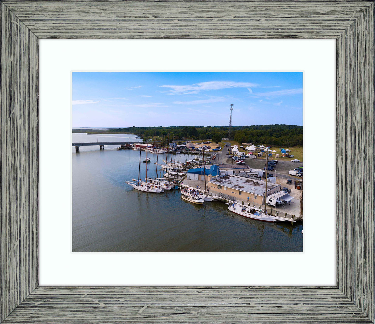2023 Deal Island Skipjack Races - Preparing to be Blessed -- Digital Print