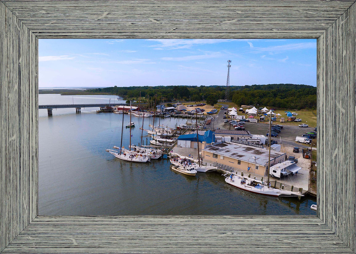 2023 Deal Island Skipjack Races - Preparing to be Blessed -- Digital Print