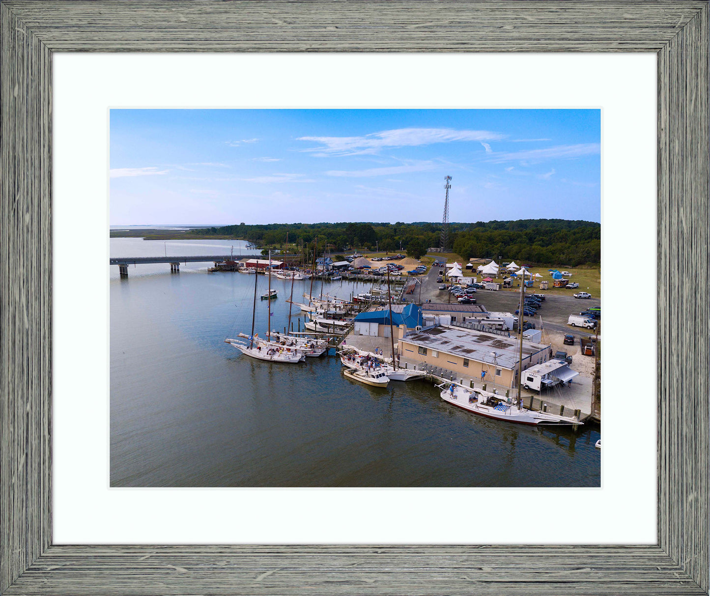 2023 Deal Island Skipjack Races - Preparing to be Blessed -- Digital Print