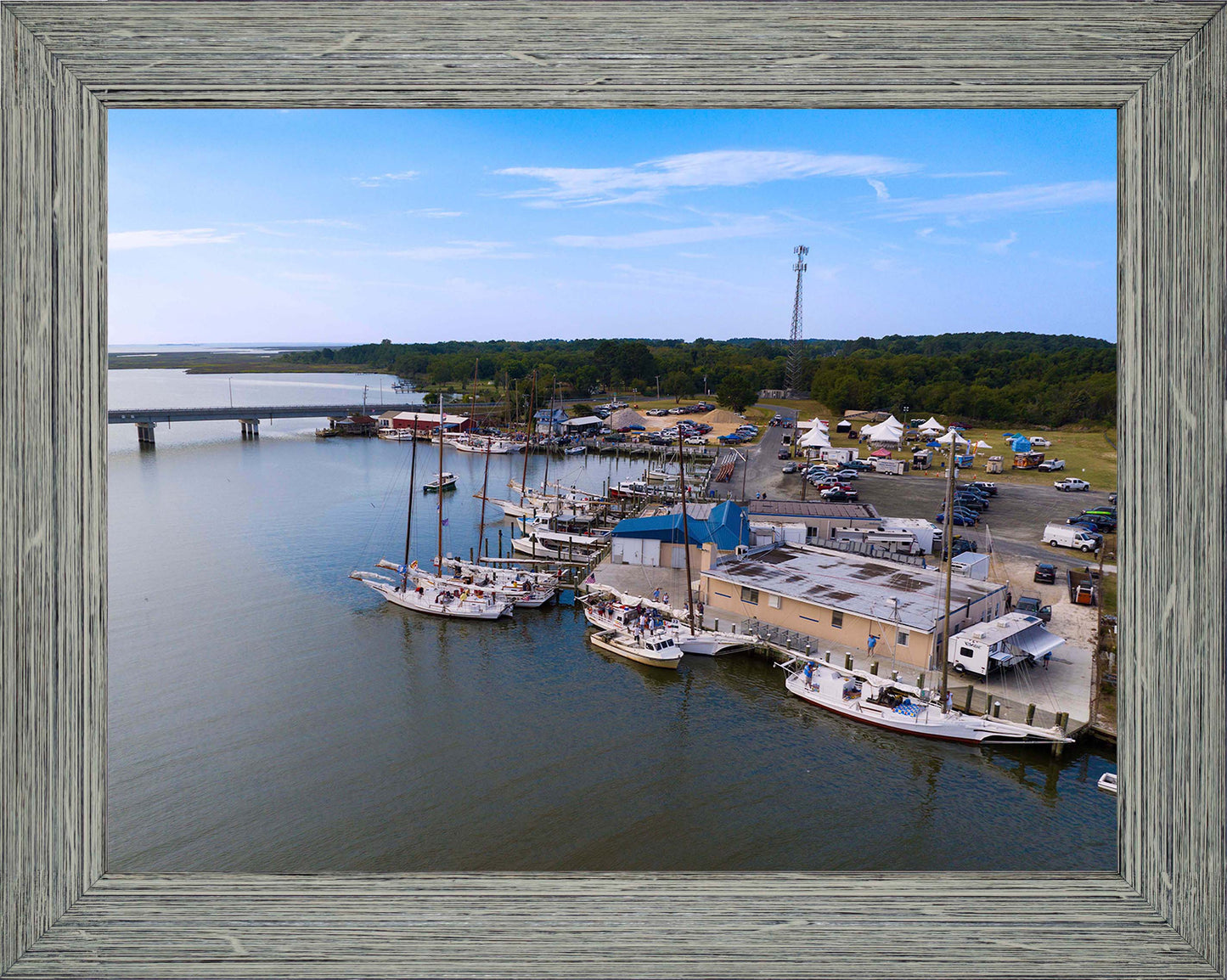2023 Deal Island Skipjack Races - Preparing to be Blessed -- Digital Print