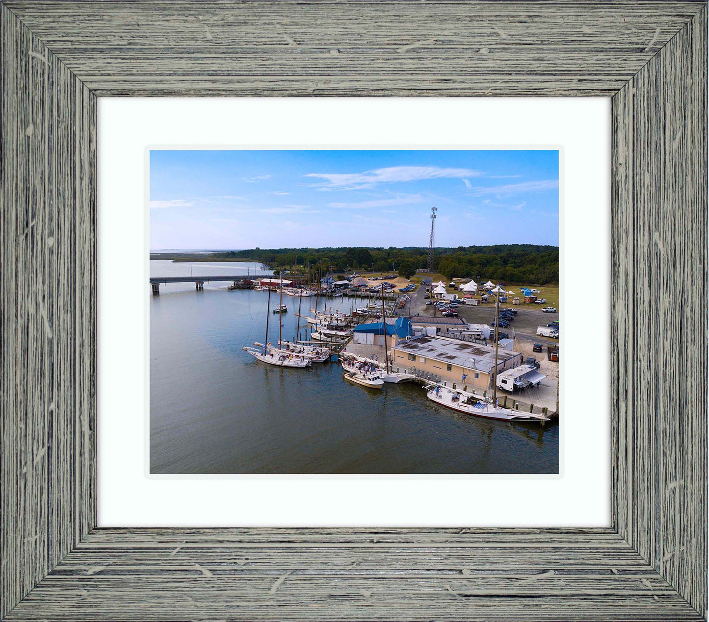 2023 Deal Island Skipjack Races - Preparing to be Blessed -- Digital Print