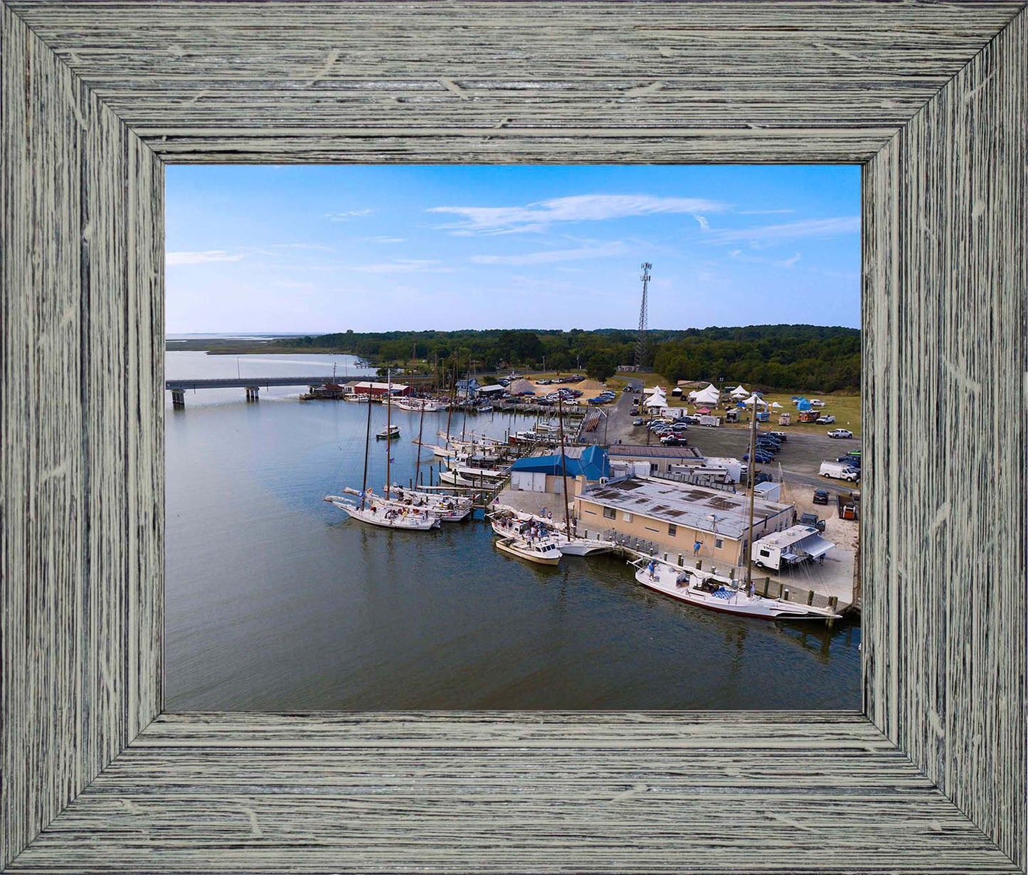 2023 Deal Island Skipjack Races - Preparing to be Blessed -- Digital Print