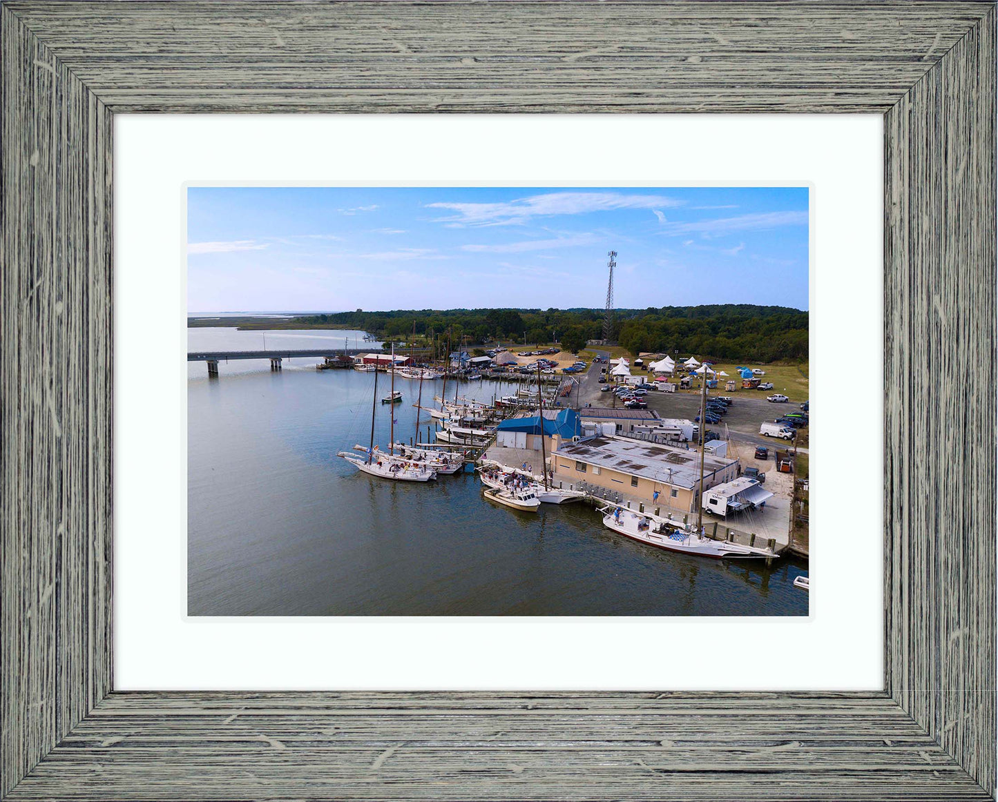 2023 Deal Island Skipjack Races - Preparing to be Blessed -- Digital Print