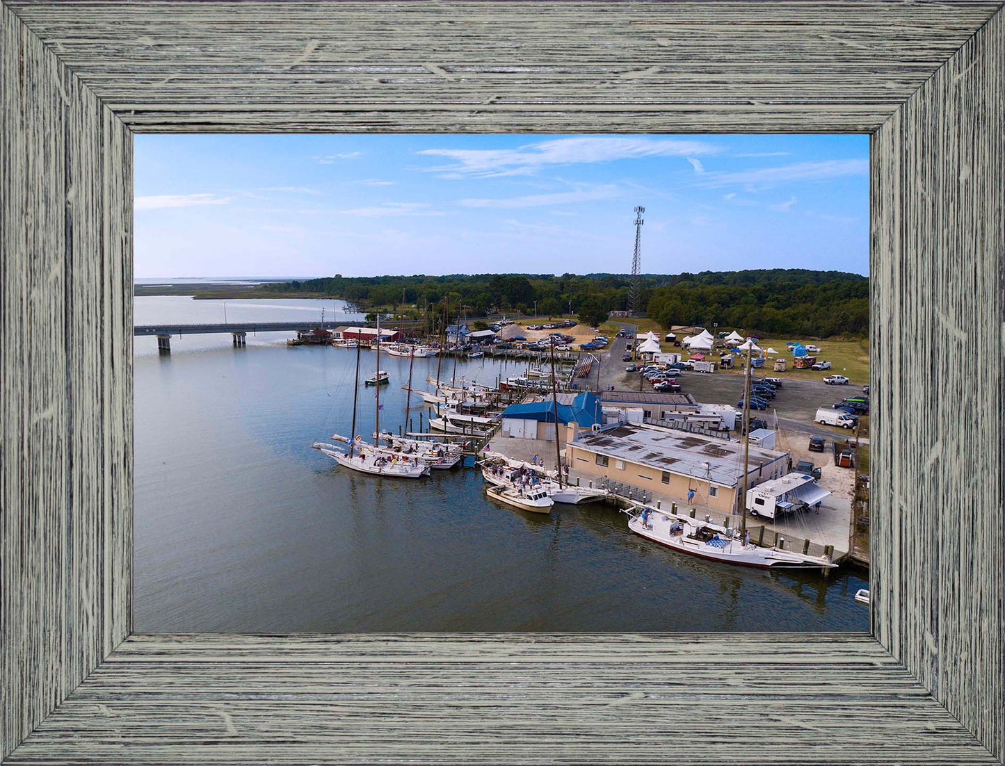 2023 Deal Island Skipjack Races - Preparing to be Blessed -- Digital Print