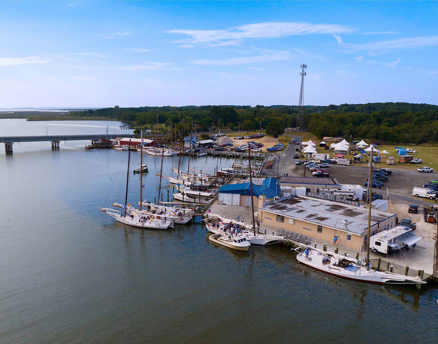 2023 Deal Island Skipjack Races - Preparing to be Blessed -- Digital Print