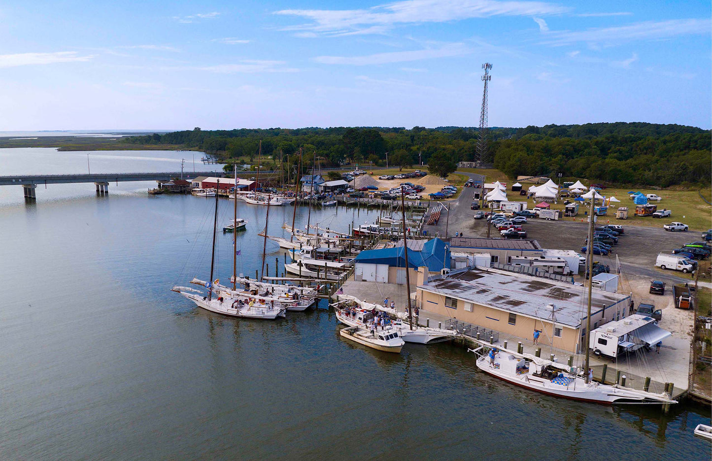 2023 Deal Island Skipjack Races - Preparing to be Blessed -- Digital Print