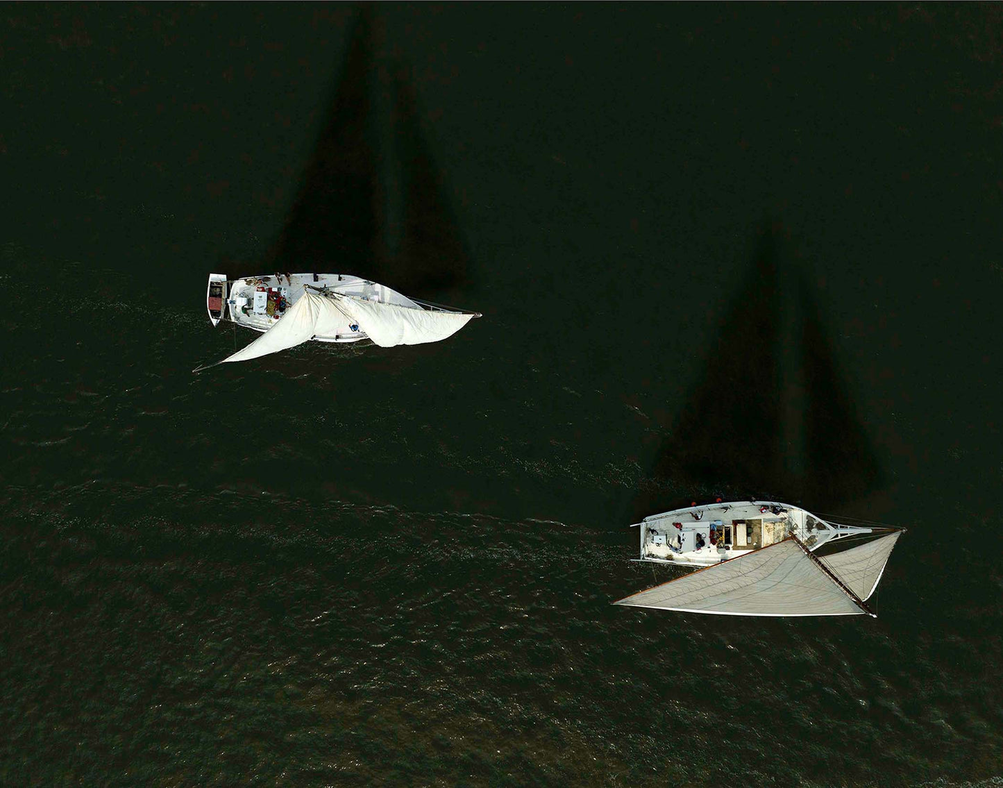 2023 Deal Island Skipjack Races - Shadow Racers -- Digital Print