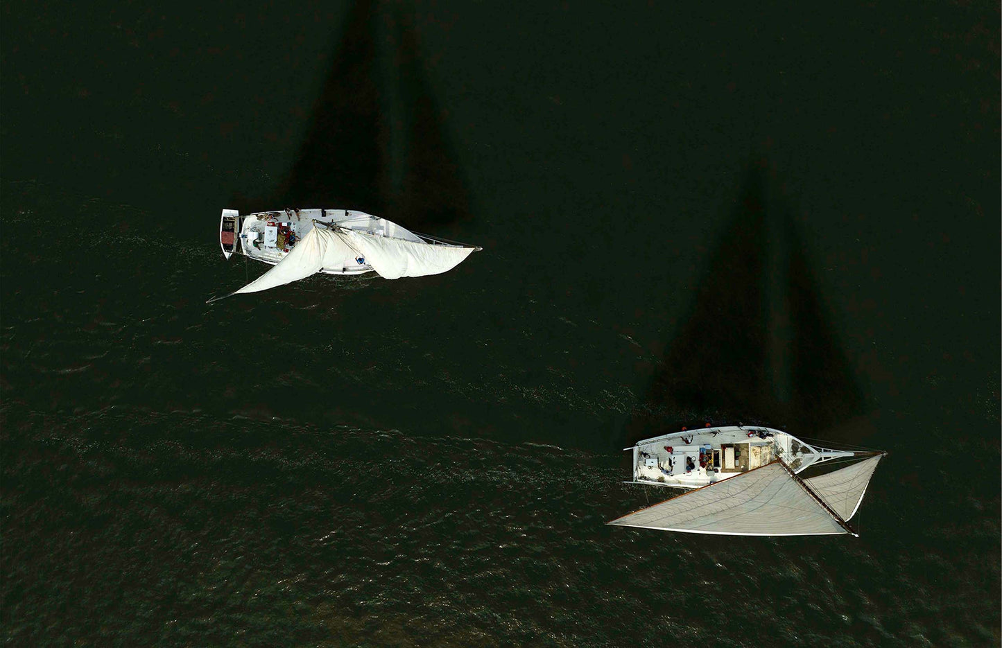 2023 Deal Island Skipjack Races - Shadow Racers -- Digital Print