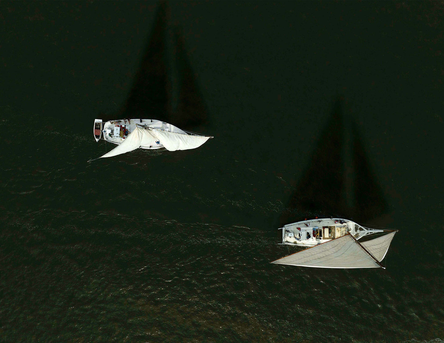 2023 Deal Island Skipjack Races - Shadow Racers -- Digital Print