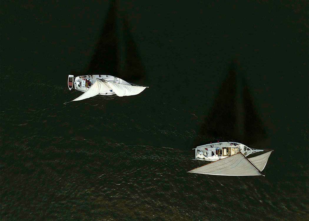 2023 Deal Island Skipjack Races - Shadow Racers -- Digital Print
