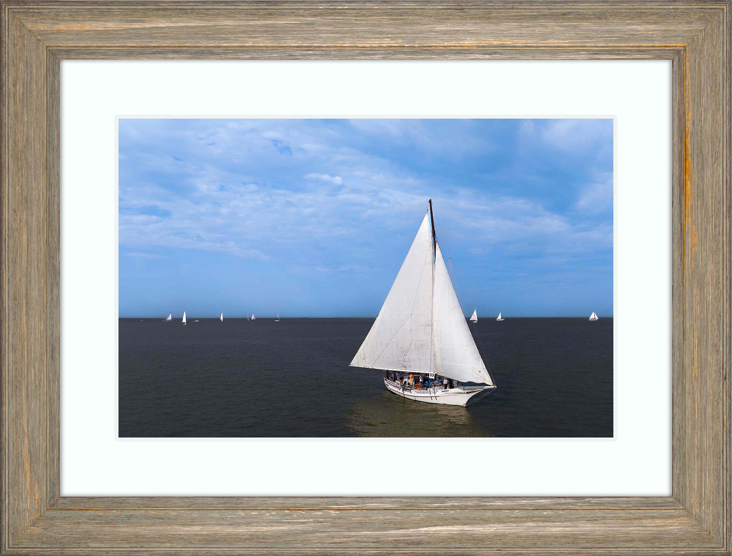 2023 Deal Island Skipjack Races - Somerset Goes Alone -- Digital Print
