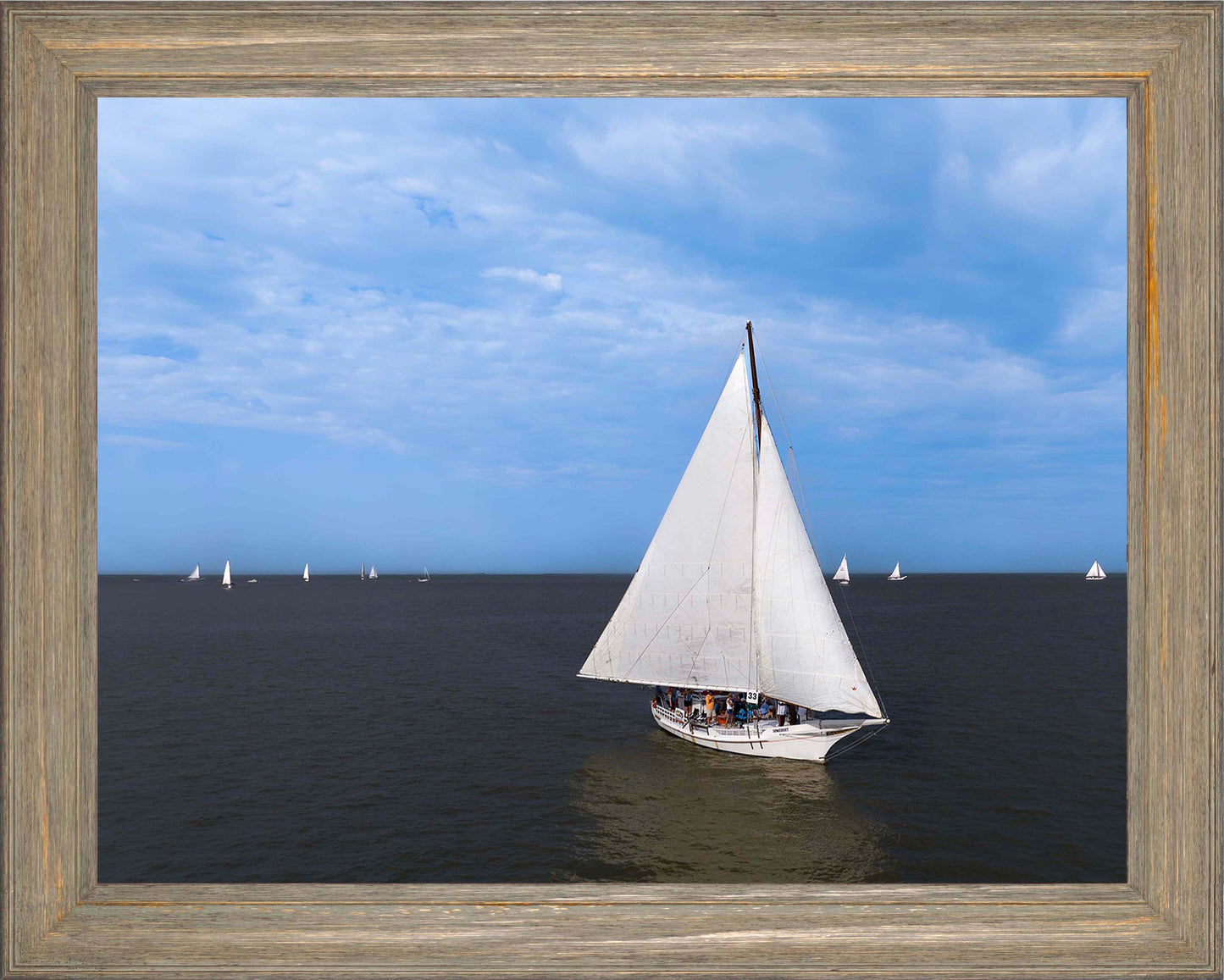 2023 Deal Island Skipjack Races - Somerset Goes Alone -- Digital Print