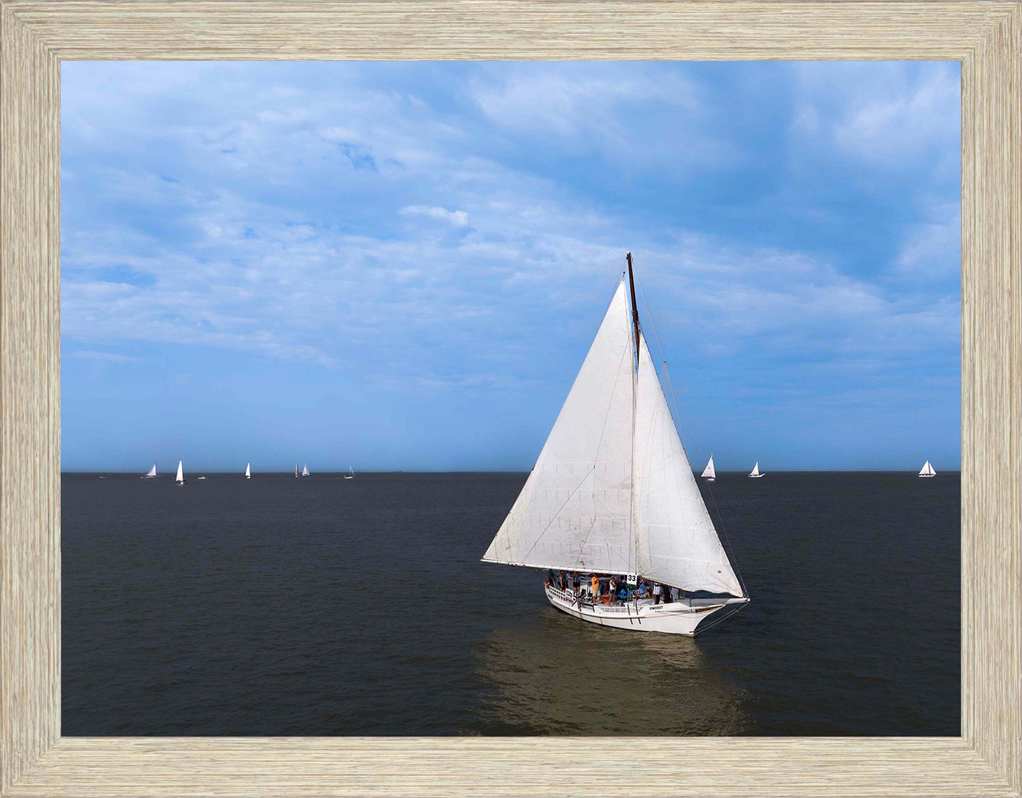 2023 Deal Island Skipjack Races - Somerset Goes Alone -- Digital Print