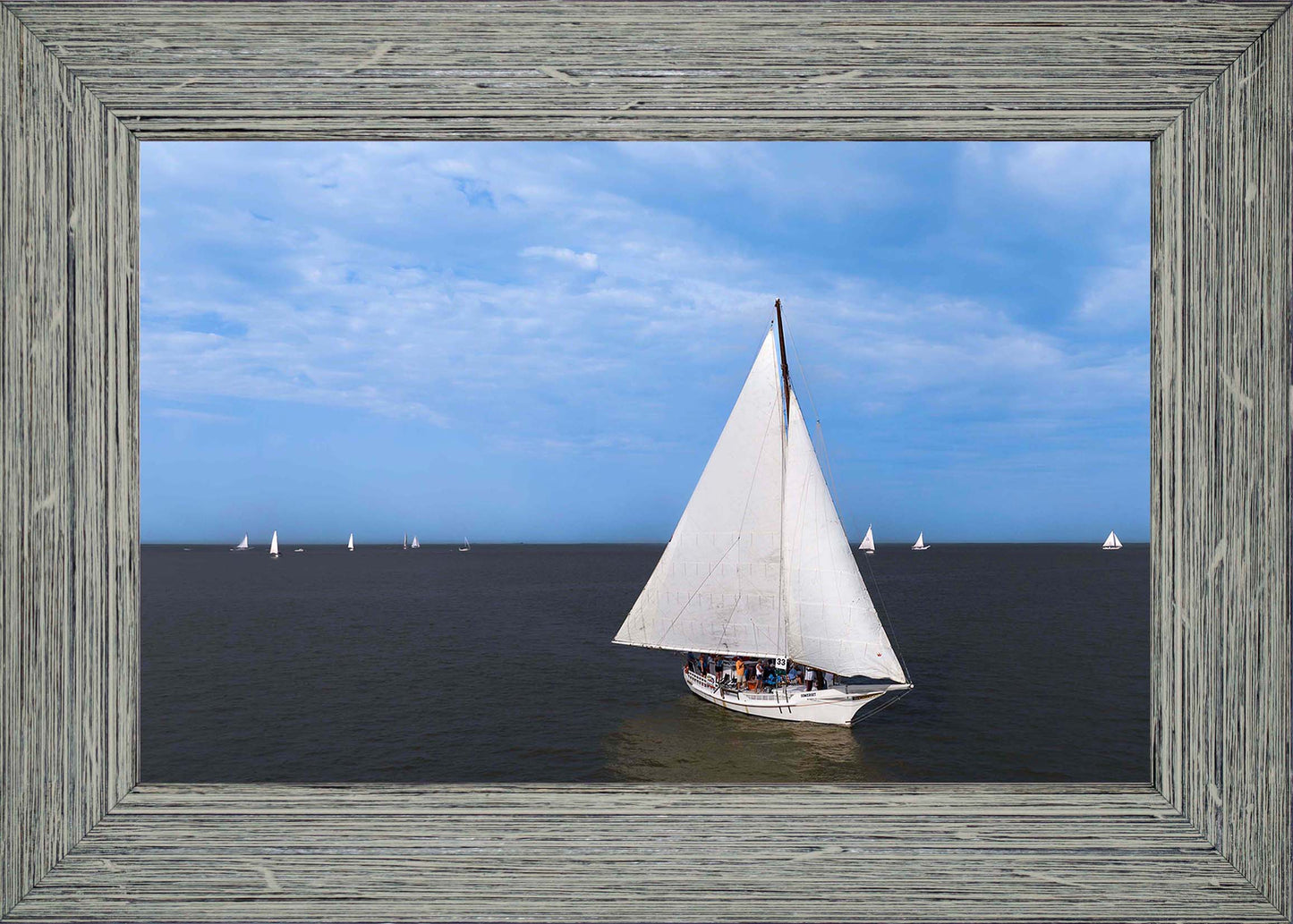 2023 Deal Island Skipjack Races - Somerset Goes Alone -- Digital Print