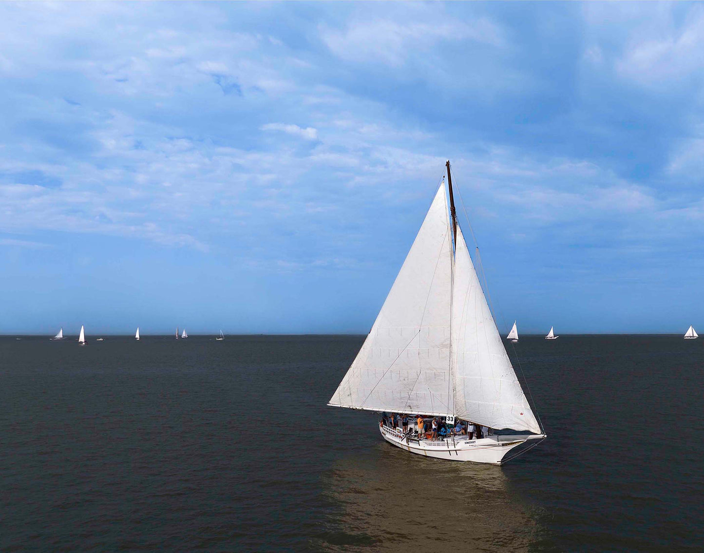 2023 Deal Island Skipjack Races - Somerset Goes Alone -- Digital Print