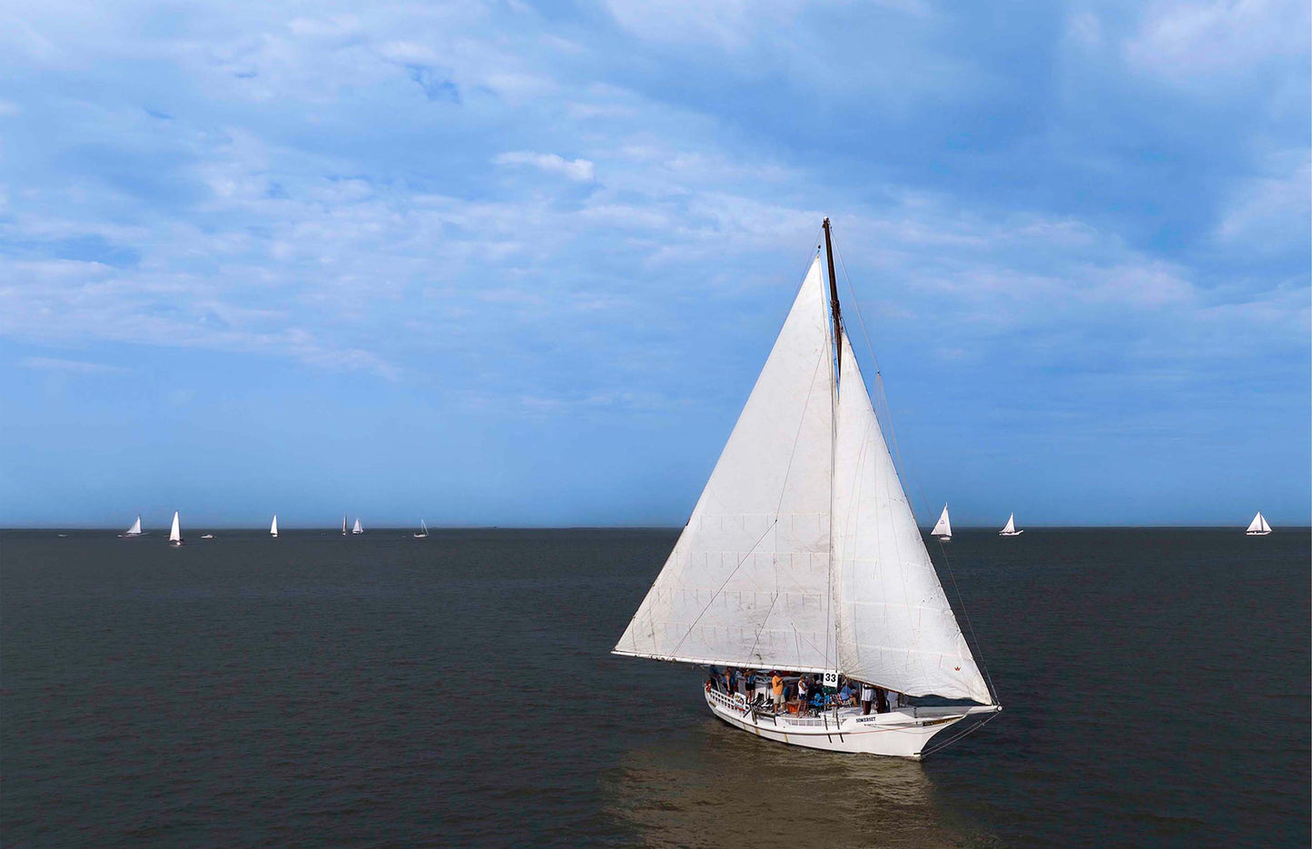 2023 Deal Island Skipjack Races - Somerset Goes Alone -- Digital Print