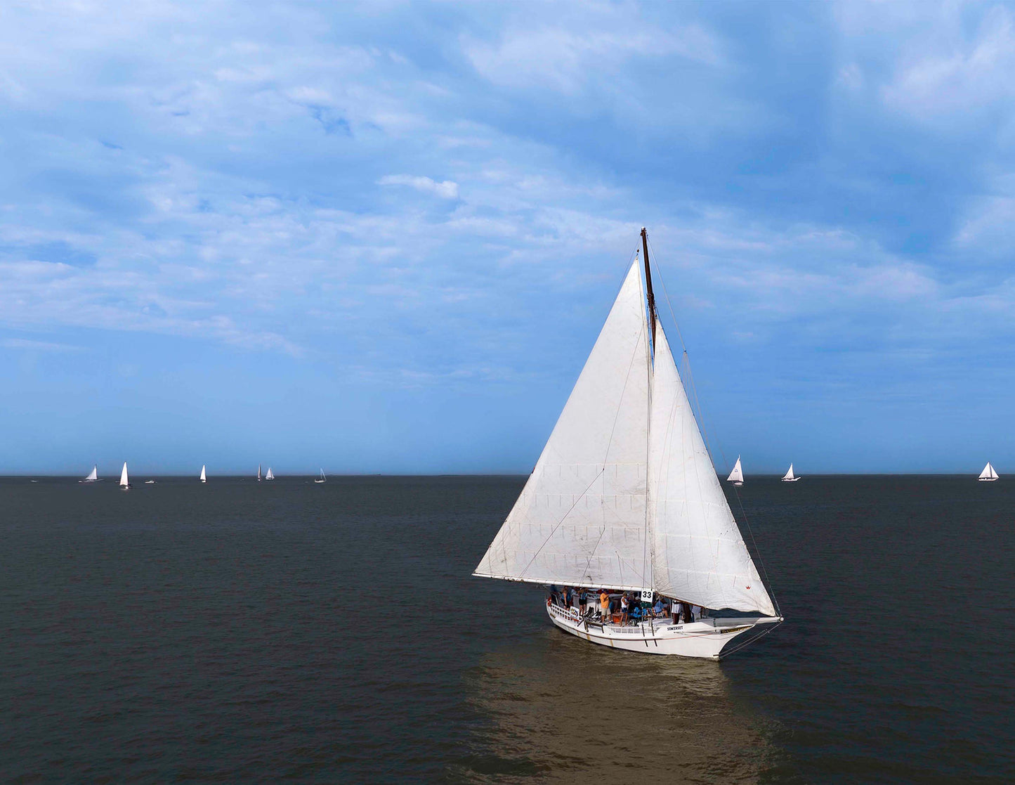 2023 Deal Island Skipjack Races - Somerset Goes Alone -- Digital Print