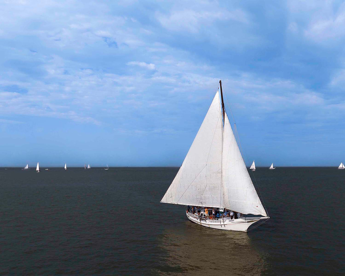 2023 Deal Island Skipjack Races - Somerset Goes Alone -- Digital Print