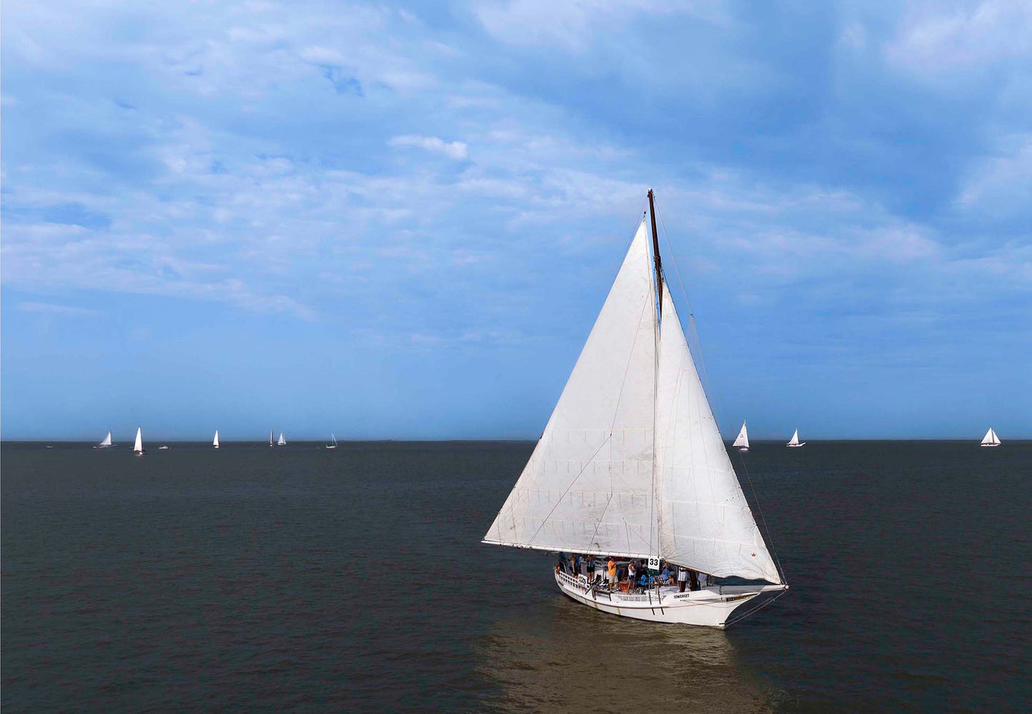 2023 Deal Island Skipjack Races - Somerset Goes Alone -- Digital Print