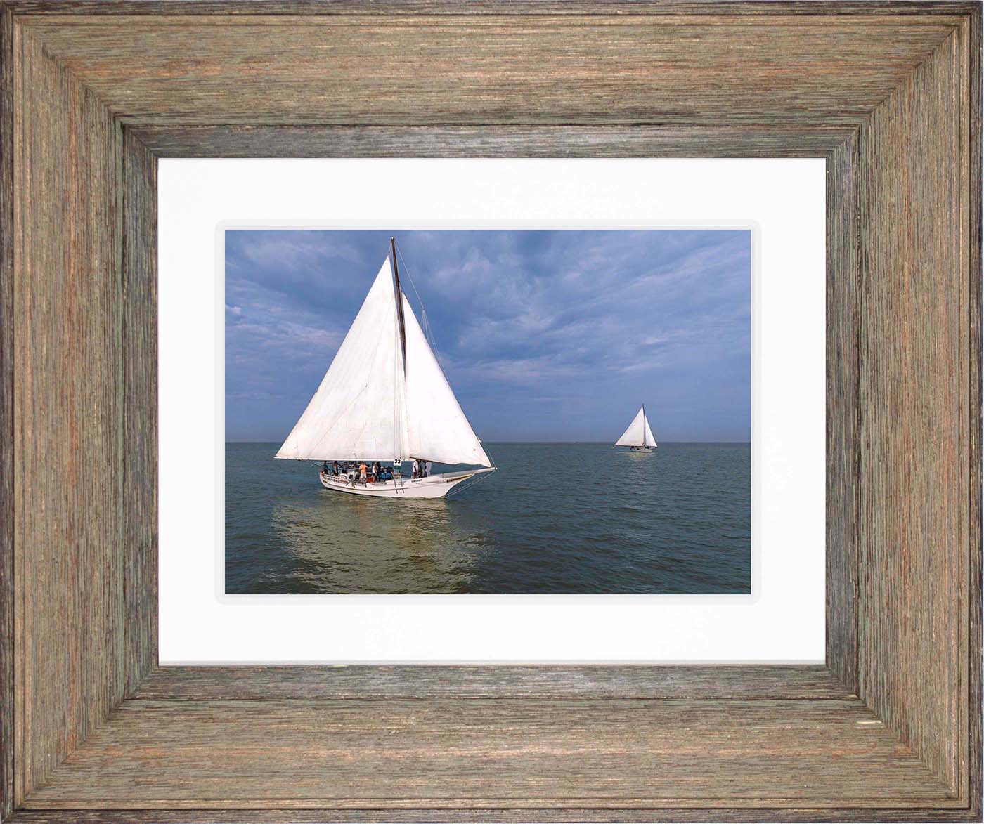 2023 Deal Island Skipjack Races - Somerset v Nathan of Dorchester -- Digital Print