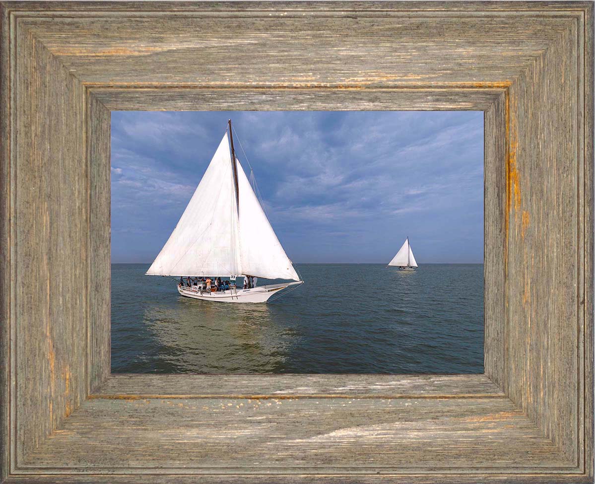 2023 Deal Island Skipjack Races - Somerset v Nathan of Dorchester -- Digital Print