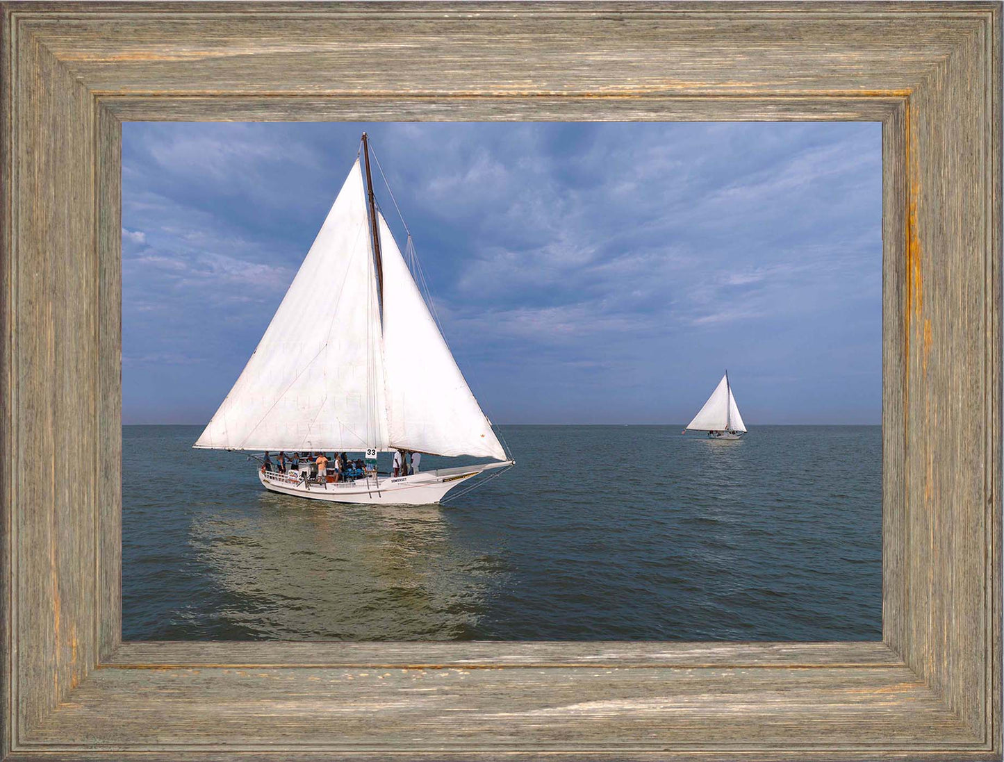 2023 Deal Island Skipjack Races - Somerset v Nathan of Dorchester -- Digital Print