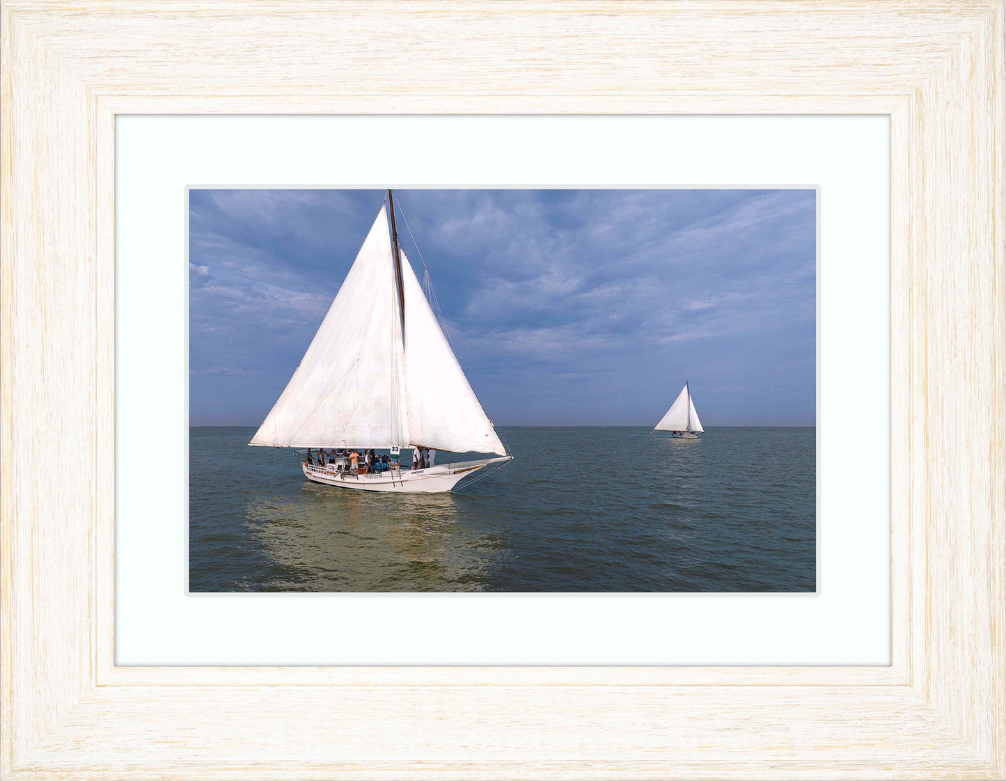 2023 Deal Island Skipjack Races - Somerset v Nathan of Dorchester -- Digital Print