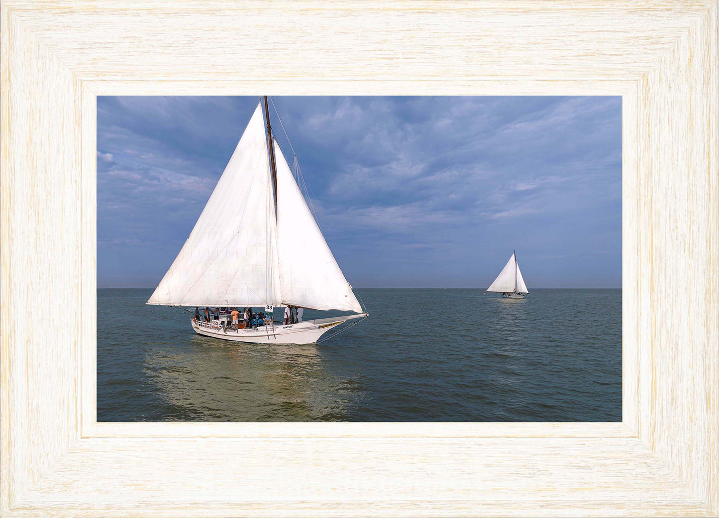 2023 Deal Island Skipjack Races - Somerset v Nathan of Dorchester -- Digital Print